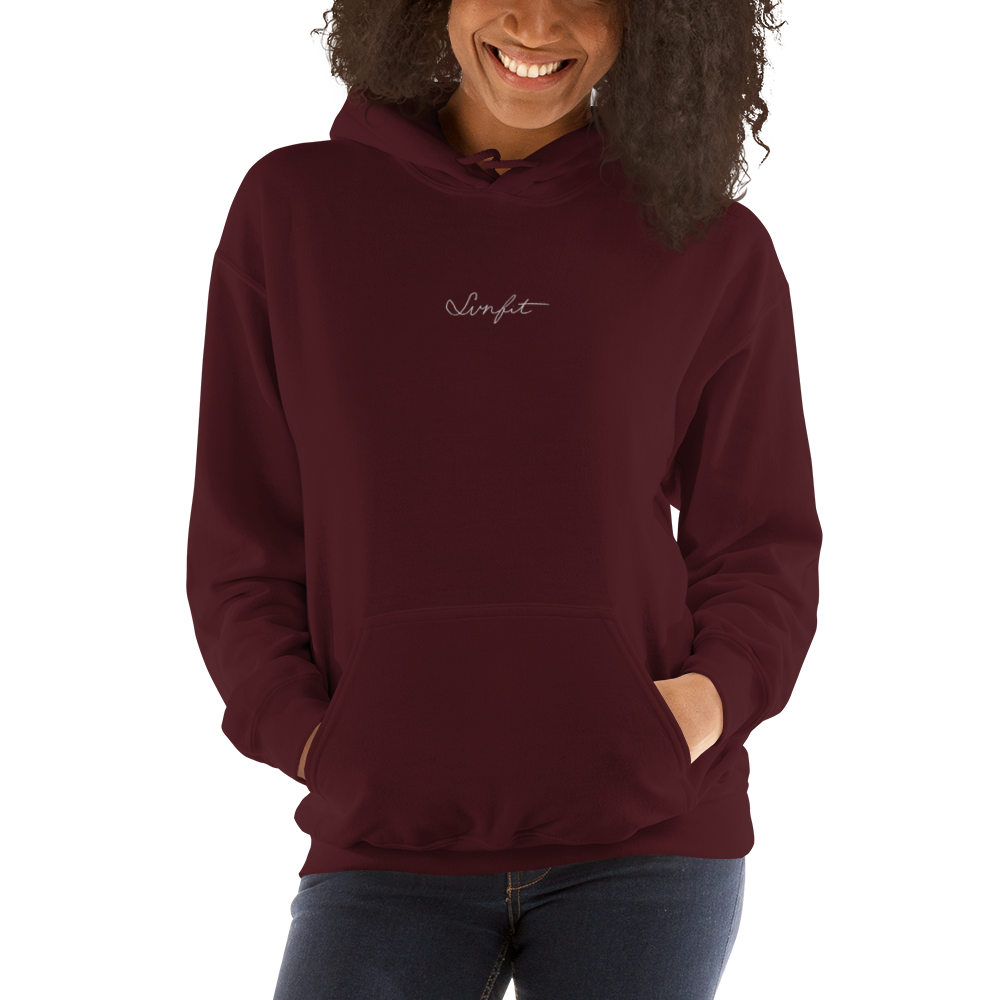 SunFit Embroidered Hoodie (White Font)