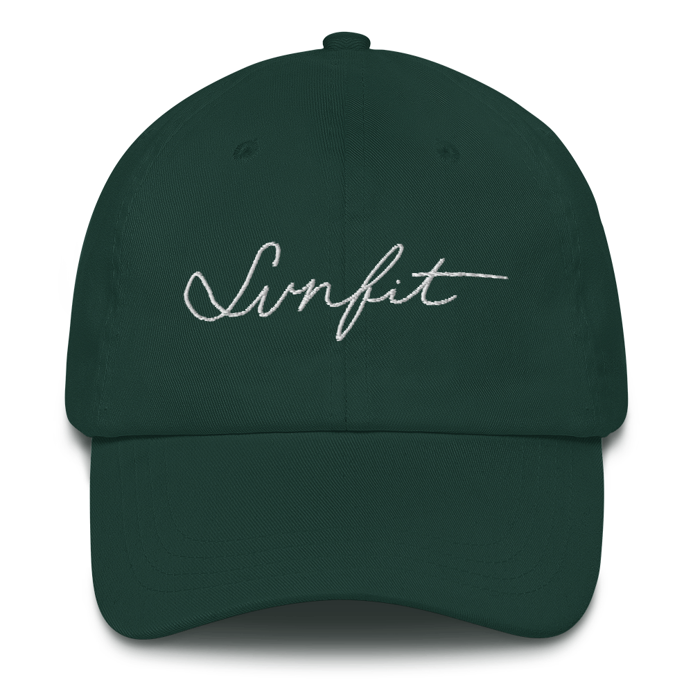 SunFit Embroidered Hat (White Font)
